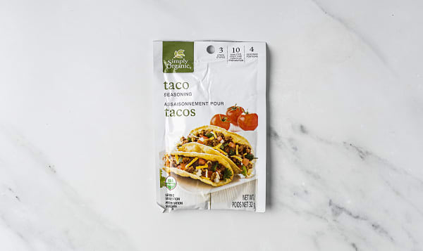 Simply Organic Organic Taco Seasoning, 32 g | Shop at SPUD.ca