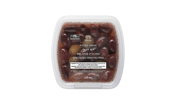 Pitted Mixed Greek Olive Deli Cup