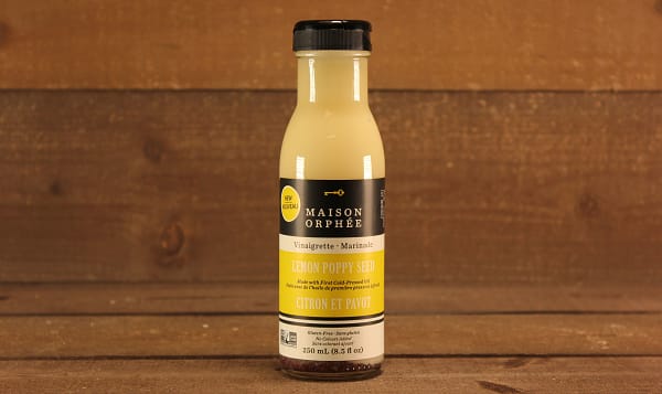 Maison Orphee Lemon Poppy Seed Vinaigrette Marinade 250ml Shop