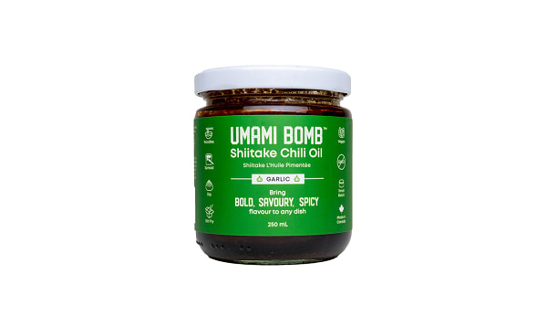 Umami Bomb Shiitake Chili Oil - Garlic