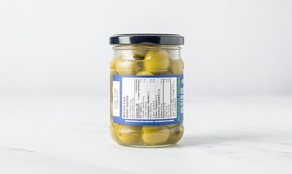 Organic Green Pitted Olives