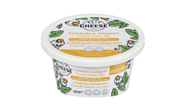 Organic Artichoke And Jalapeno Cashew Dip