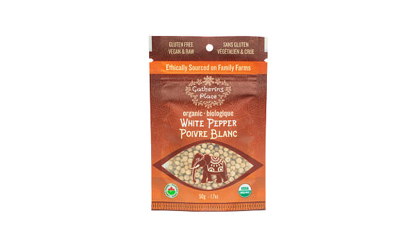 Organic Whole Pepper White