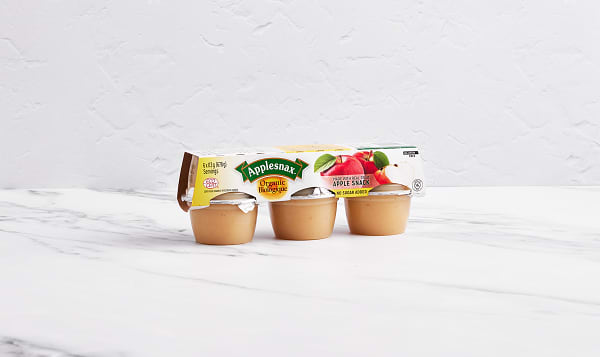 Organic Apple Sauce Cups