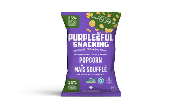 Plant Based Jalapeno Cheddar Popcorn