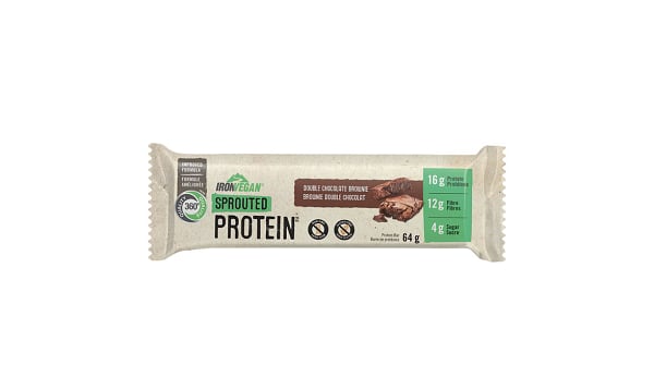 Sprouted Protein Bar - Double Chocolate Brownie - CASE
