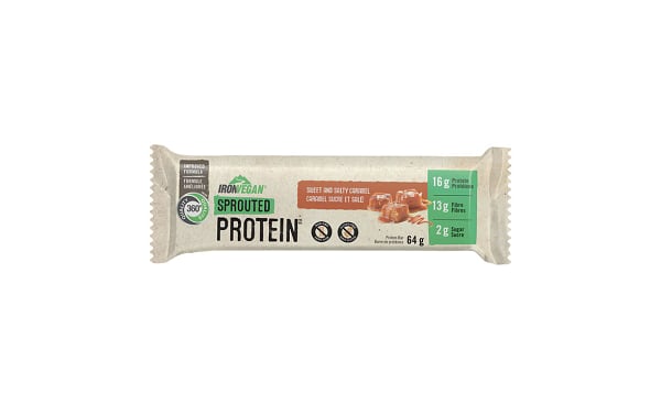 Sprouted Protein Bar - Sweet and Salty Caramel - CASE
