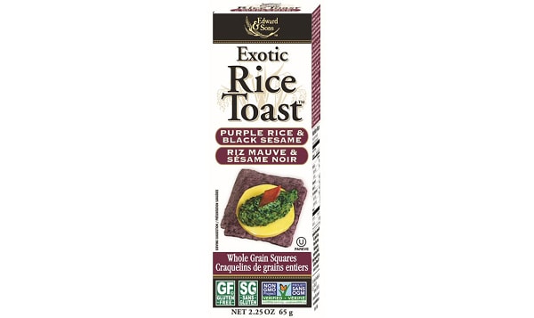 Exotic Rice Toast - Purple Rice & Black Sesame