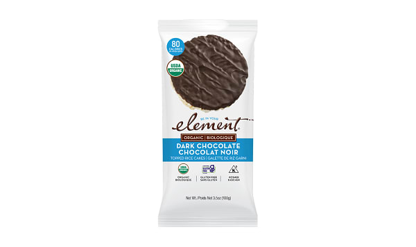 Organic Dark Chocolate Rice Cakes