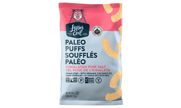 Organic Paleo Puffs - Himalayan Pink Salt