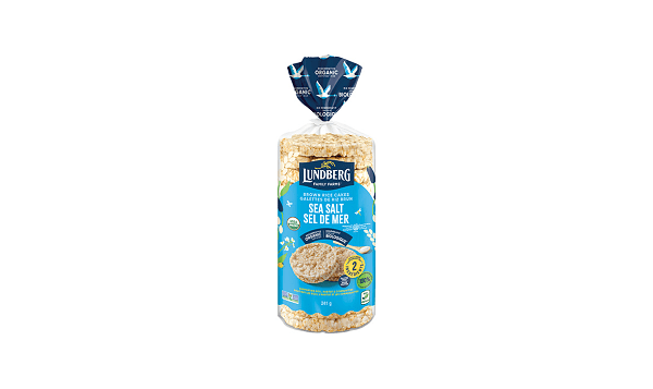 Organic Brown Rice Cakes, Lightly Salted