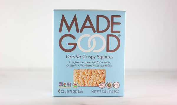 Organic Crispy Squares - Vanilla