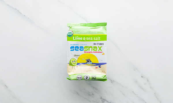 Organic Big Grab & Go Seaweed Snacks Lime