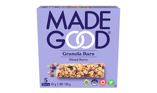 Organic Mixed Berry Granola Bars