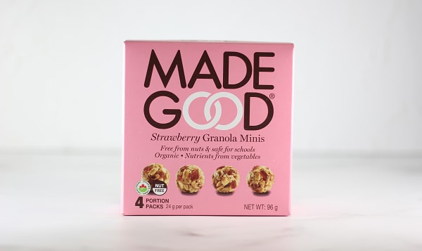 Organic Mini Strawberry Granola Bars