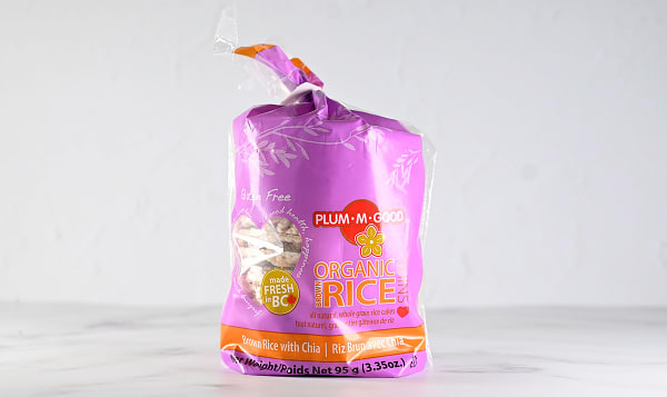 Organic Brown Rice & Chia Rice Cake Thins