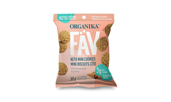 FaV Keto Mini Cookies - Snickerdoodle