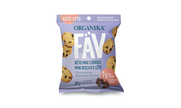 FaV Keto Mini Cookies - Chocolate Chip