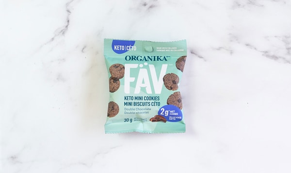 FaV Keto Mini Cookies - Double Chocolate