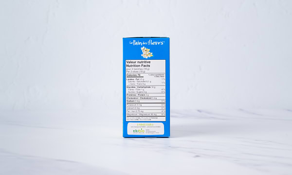 Organic Buckwheat Crispbread, Gluten Free, No Salt
