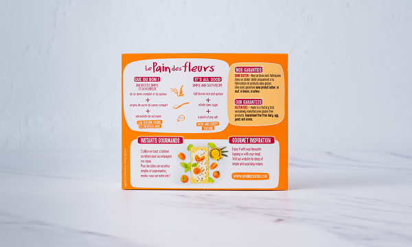 Organic Quinoa Crispbread, Gluten Free