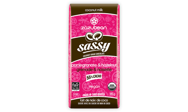 Organic Sassy Chocolate Bar