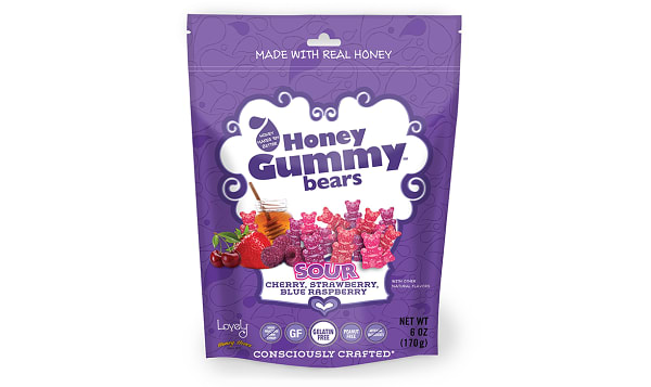 Honey Gummy Bears - Sour