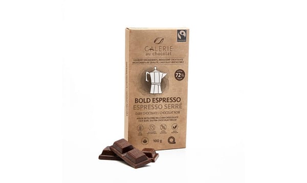 Organic Espresso Chocolate Bar 72%