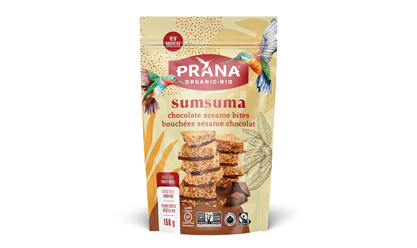 Organic Sumsuma Chocolate Sesame Bites