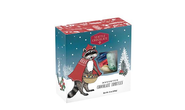 Woodland Raccoon Gift Box