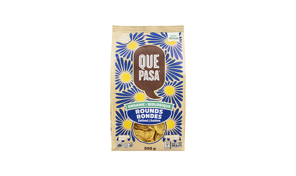 Organic Round Salted Tortilla Chips
