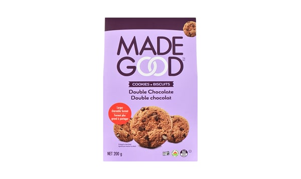 Organic Crunchy Cookies - Double Chocolate 200G