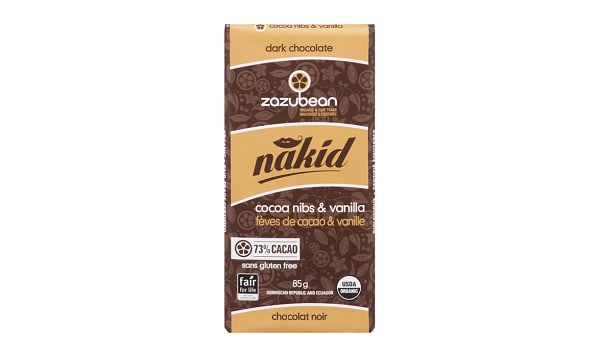 Organic Nakid Chocolate Bar
