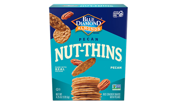 Pecan Nut Thins Rice Crackers