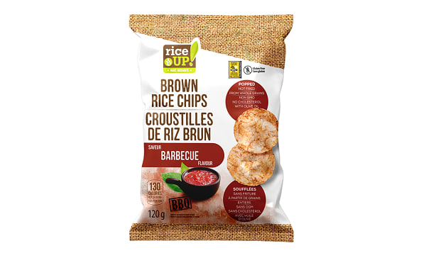 Barbecue Brown Rice Chips
