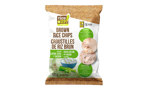 Sour Cream & Onion Brown Rice Chips