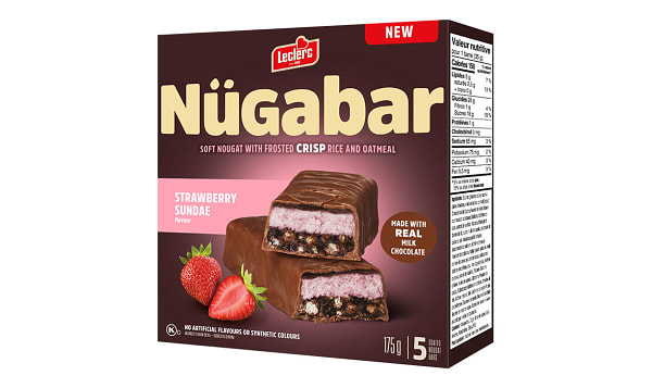 Strawberry Sundae Nugabar