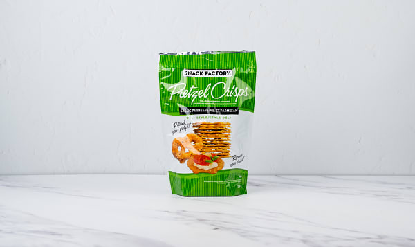 Garlic & Parmesan Pretzel Crisps