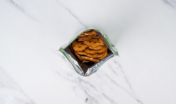 Garlic & Parmesan Pretzel Crisps