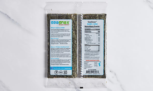 Organic Seaweed Sheets - Raw