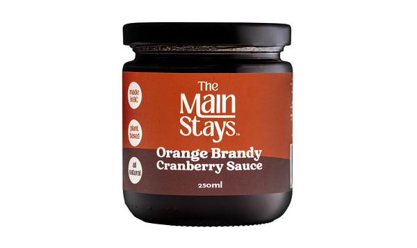 Orange Brandy Cranberry Sauce