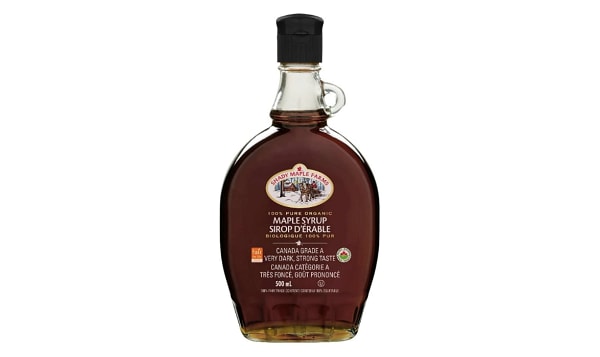 Organic Very Dark Maple Syrup, Robust
