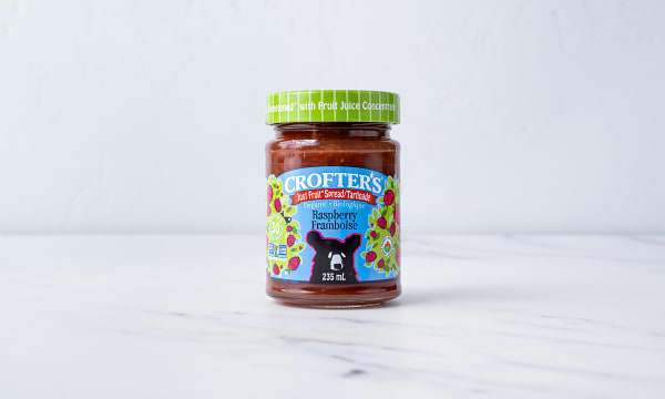 Organic Raspberry Just Fruit Spread