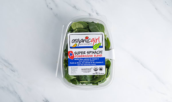 Organic Salad Greens, OG Super Spinach 5oz