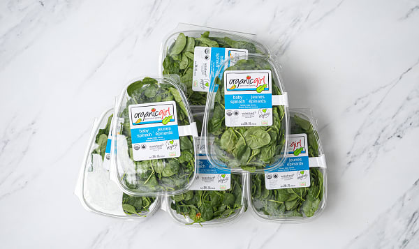 Organic Spinach, Baby Case (6x10oz)