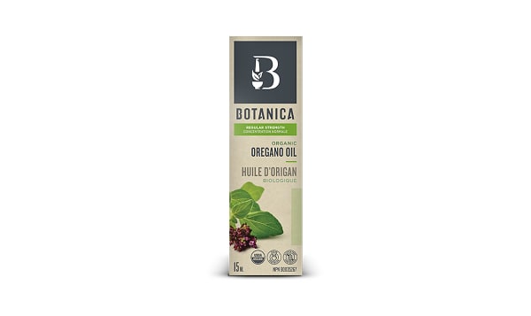 Organic Oregano Oil Regular Strength 1:3 (Certified)