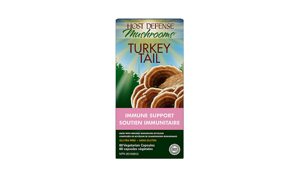 Organic Turkey Tail (Trametes Versicolor) Capsules
