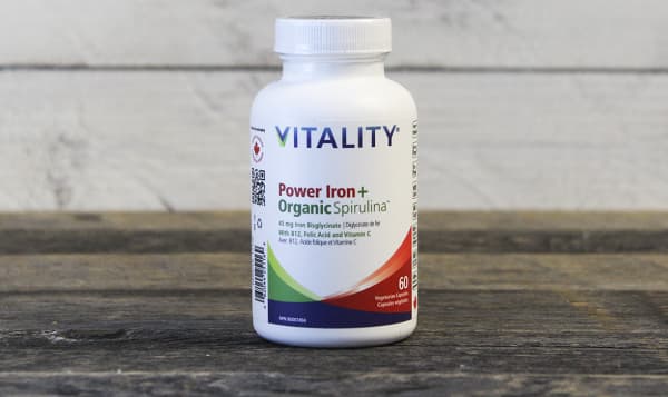 Power Iron 45mg + Spirulina