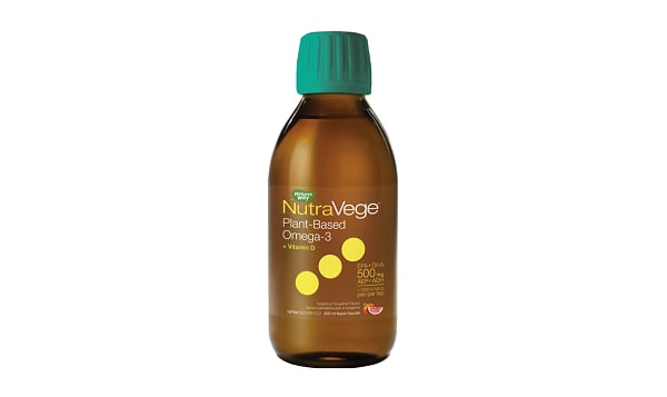 Plant Based Omega 3 + Vitamin D - Grapefruit Tangerine