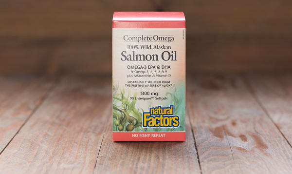Complete Omega 100% Wild Alaskan Salmon Oil